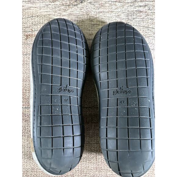 Glerups The Boot Gray Wool With Camp Sole Slipper - US Size 13 main image 10
